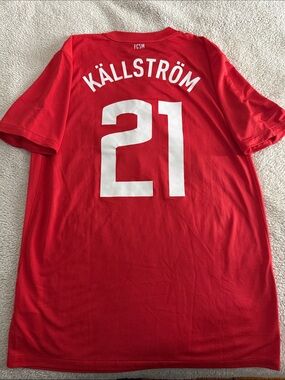 VINTAGE Spartak Moscow #21 Kim Kallstrom 2012-13 Nike Home Jersey